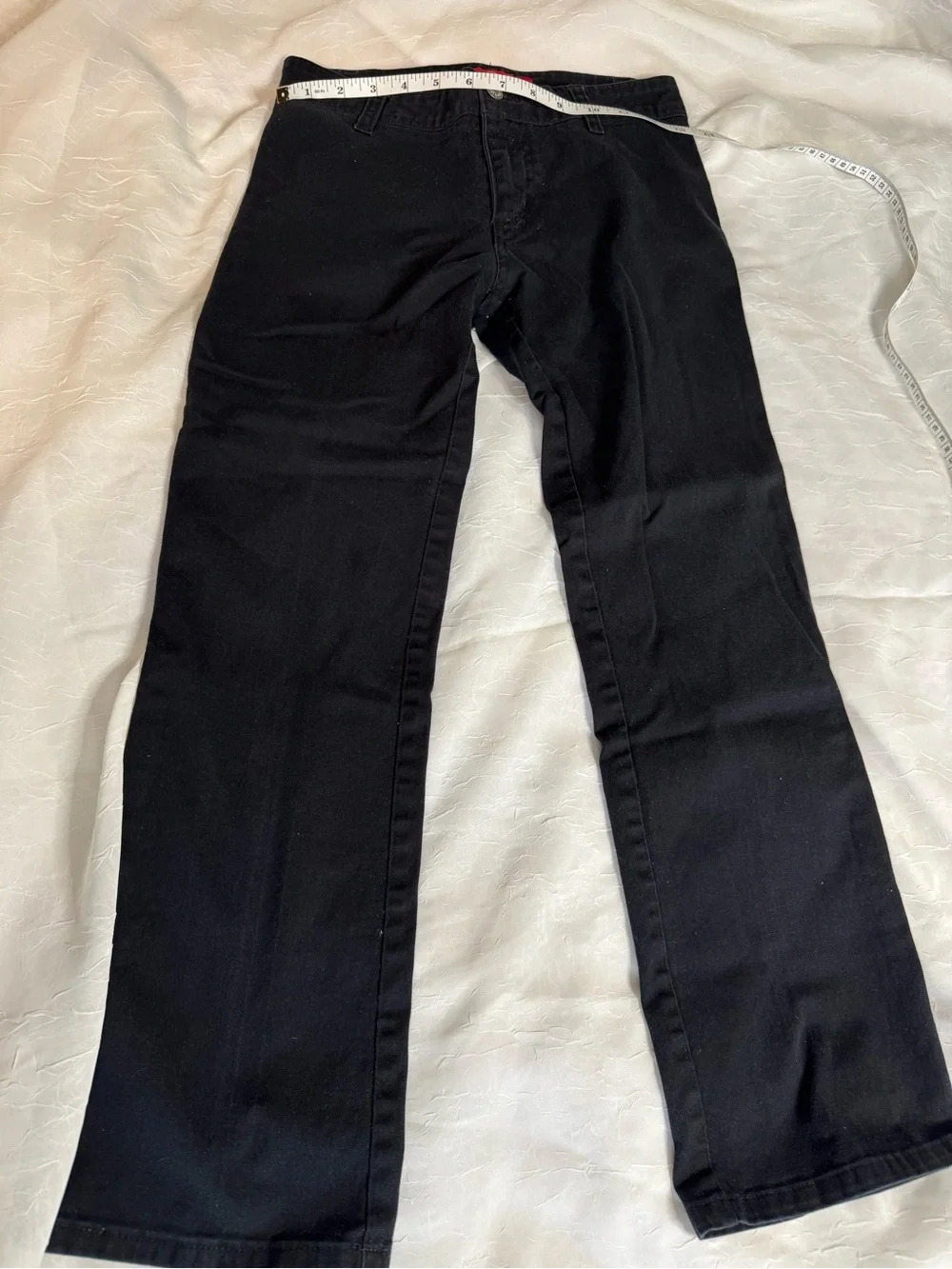 Dickies Black Junior Jeans Size 1  Red Logo Patch